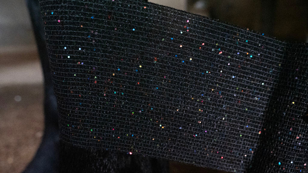 Excellent Animal Glitter Bandage Pro 10 cm - Black