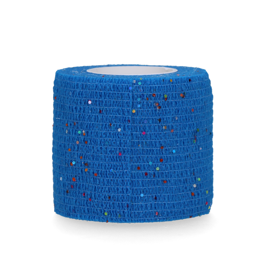 Excellent Animal Glitter Bandage Pro 5 cm - Blue