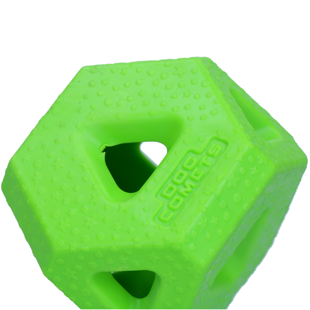 Dog Comets Treat Lock Cube Green