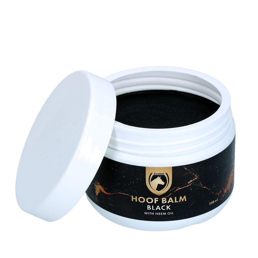 Excellent Horse Hoof Balm with Neem oil Black