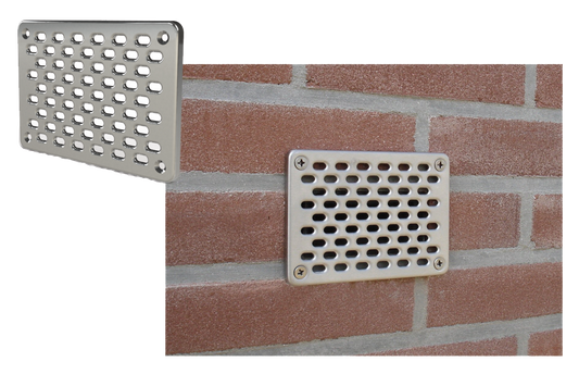 GevelFix Grill Rozsdamentes Acél 25 x 15 cm