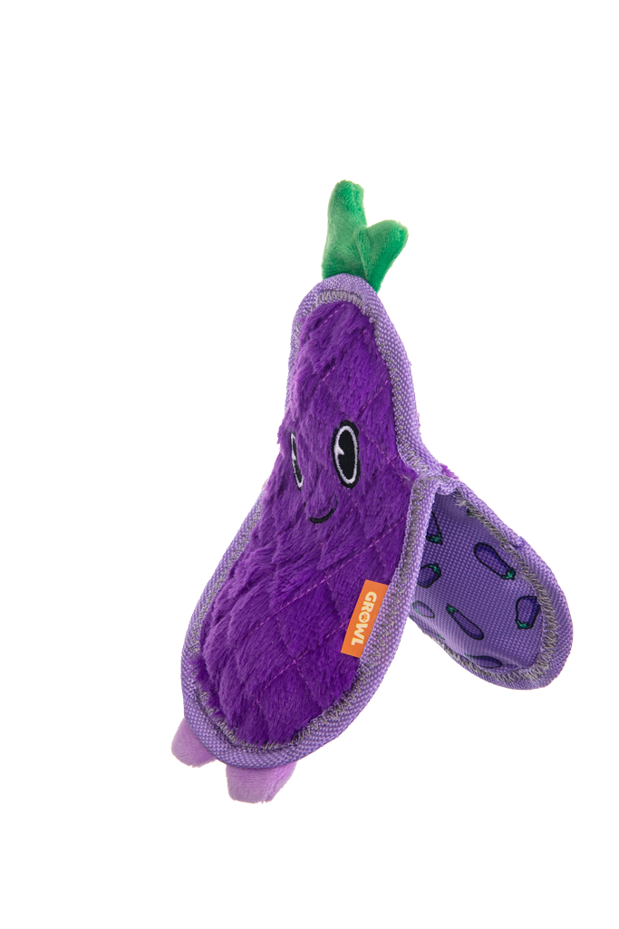 Growl Flip Floppz Eddie the Eggplant