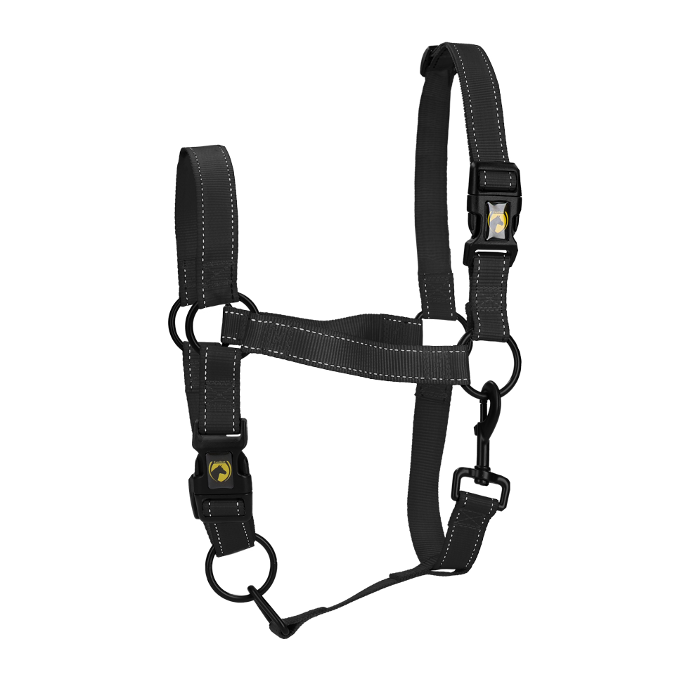 Excellent Premium Halter Black L
