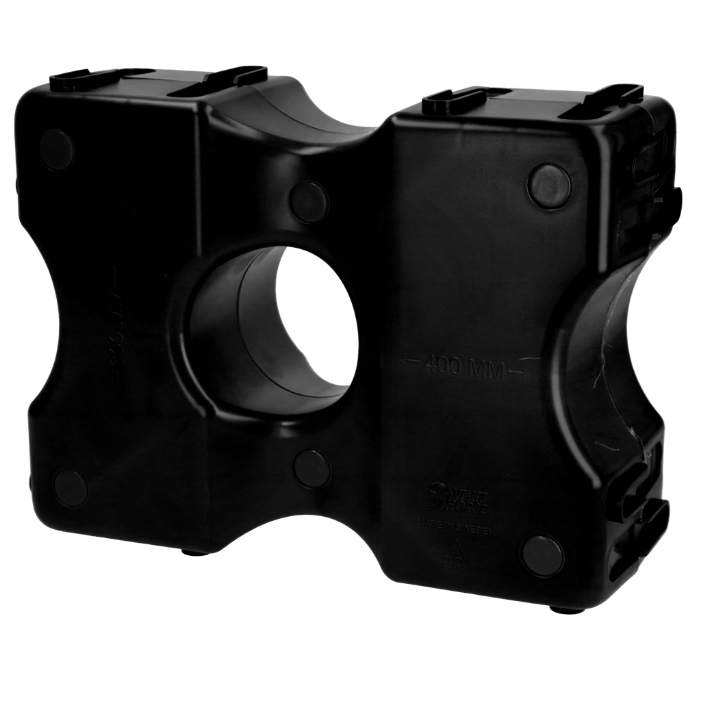 Vplast Cavaletti Obstacle Blocks 2 st Black