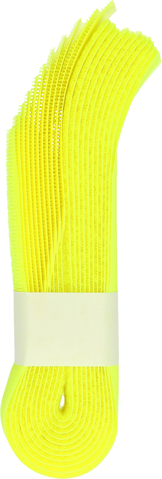 Legband with Velcro fastener, yellow Yellow