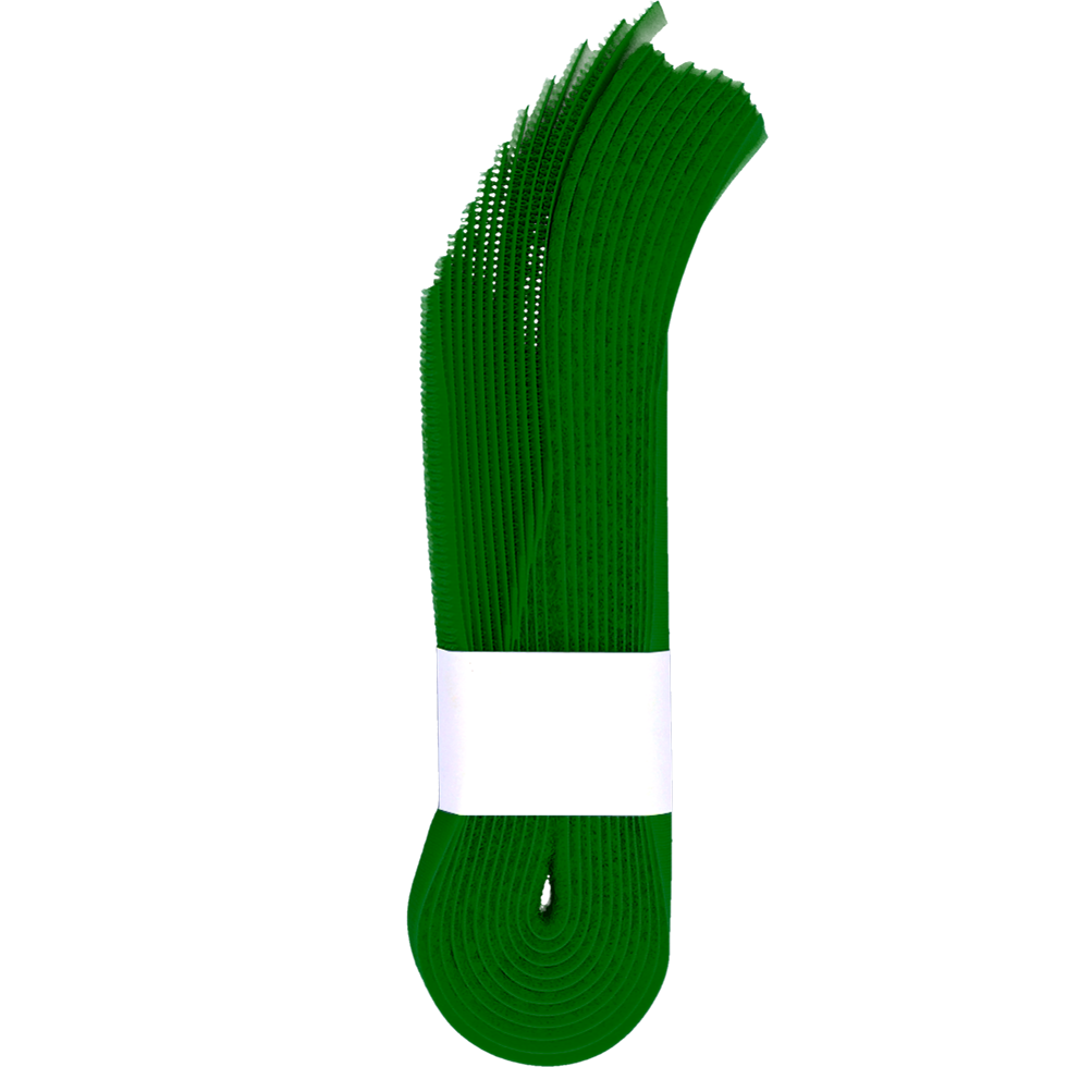 Legband with Velcro fastener, yellow Green