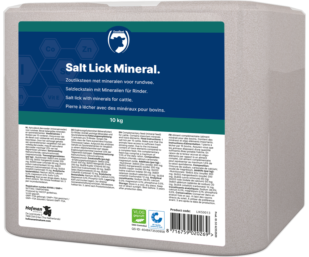 Excellent Salt Lick Mineral Cattle 10 kg