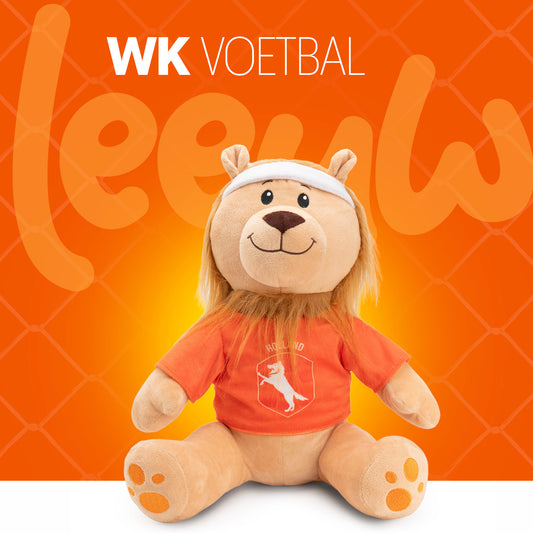 Narancssárga Memvis De Leeuw VB-Plüssállat L
