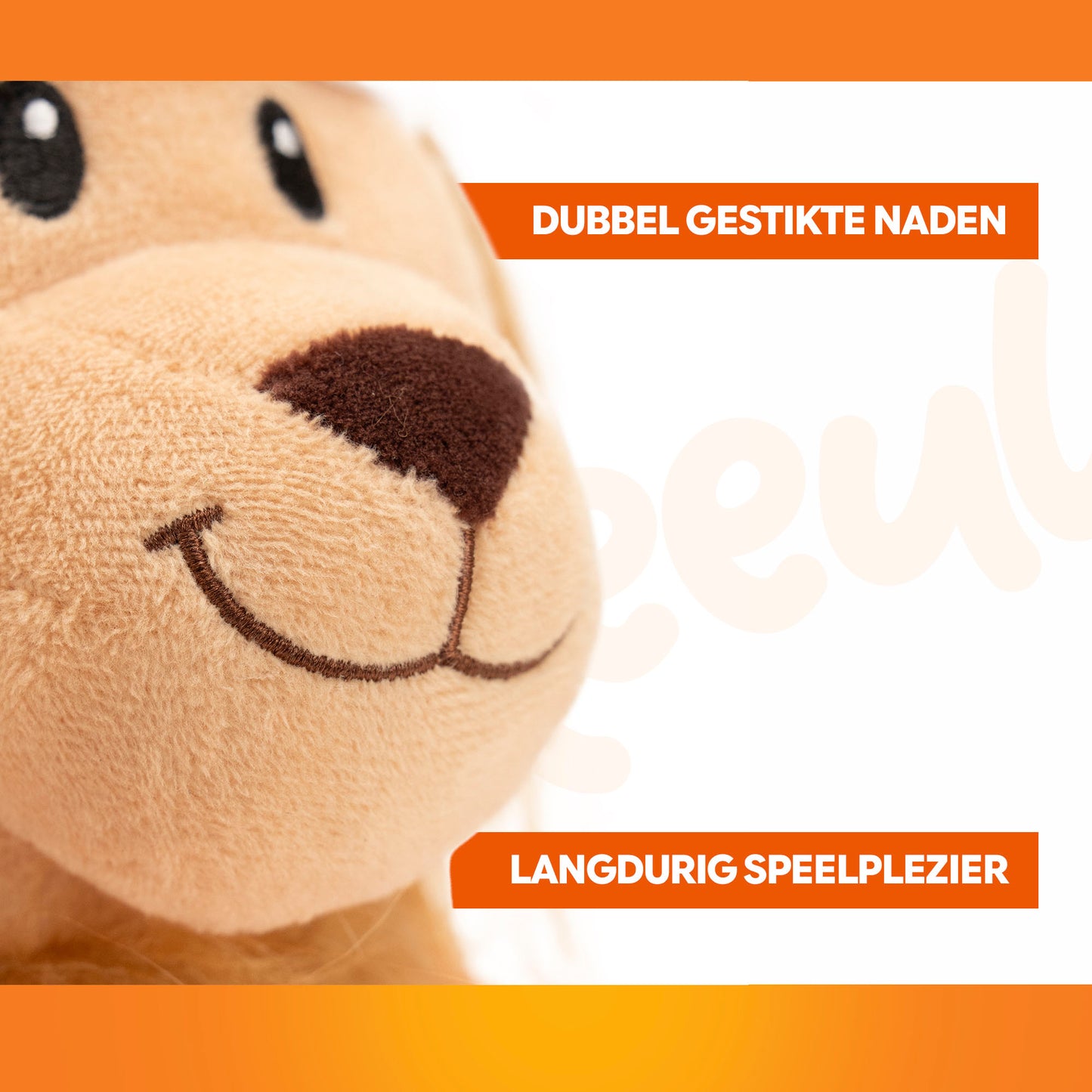 Oranje Memvis De Leeuw WK-Knuffel L