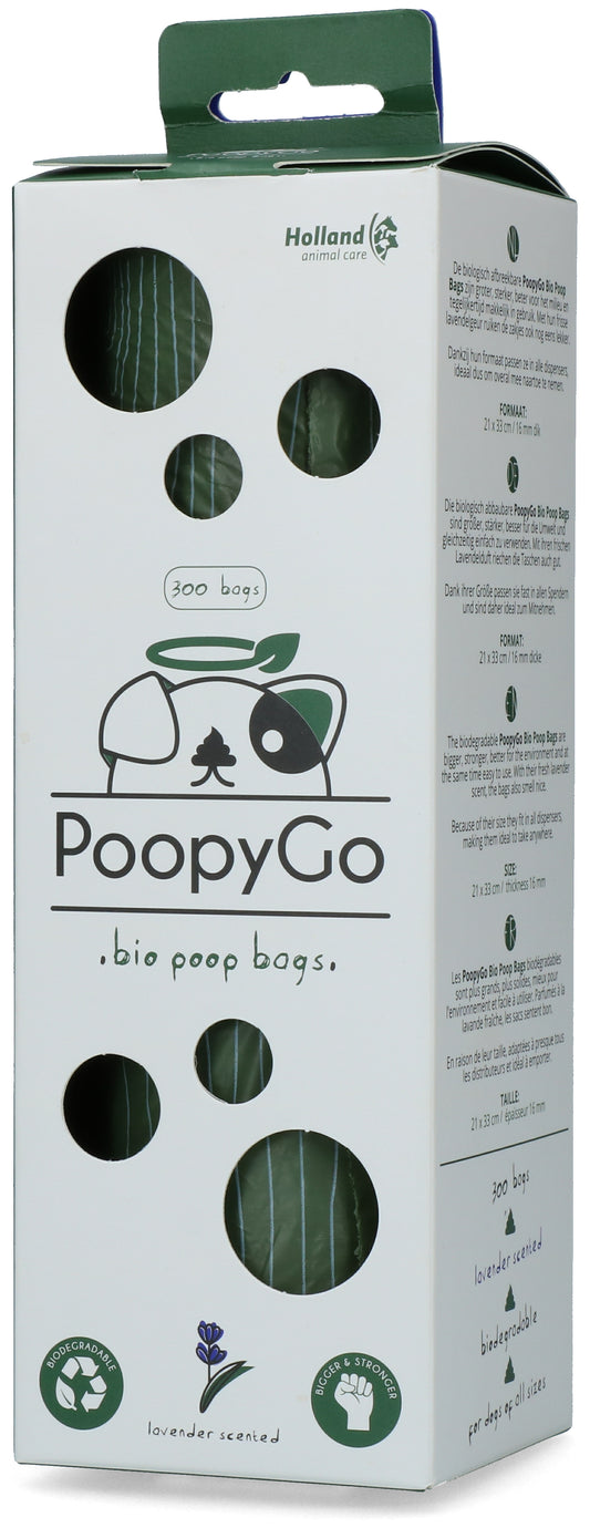 PoopyGo Környezetbarát Papírzsebkendő Doboz Levendula illatú (300 db)