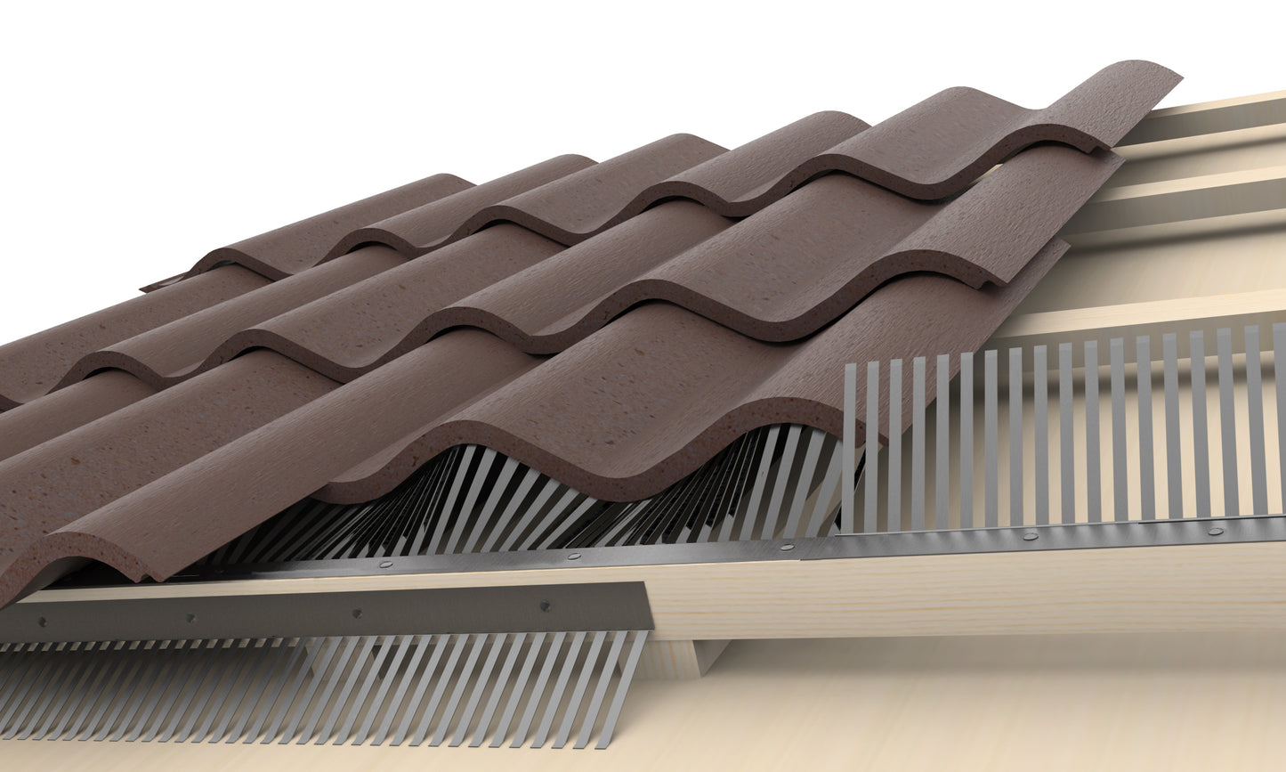 Ventistrip Metal Bird Comb
