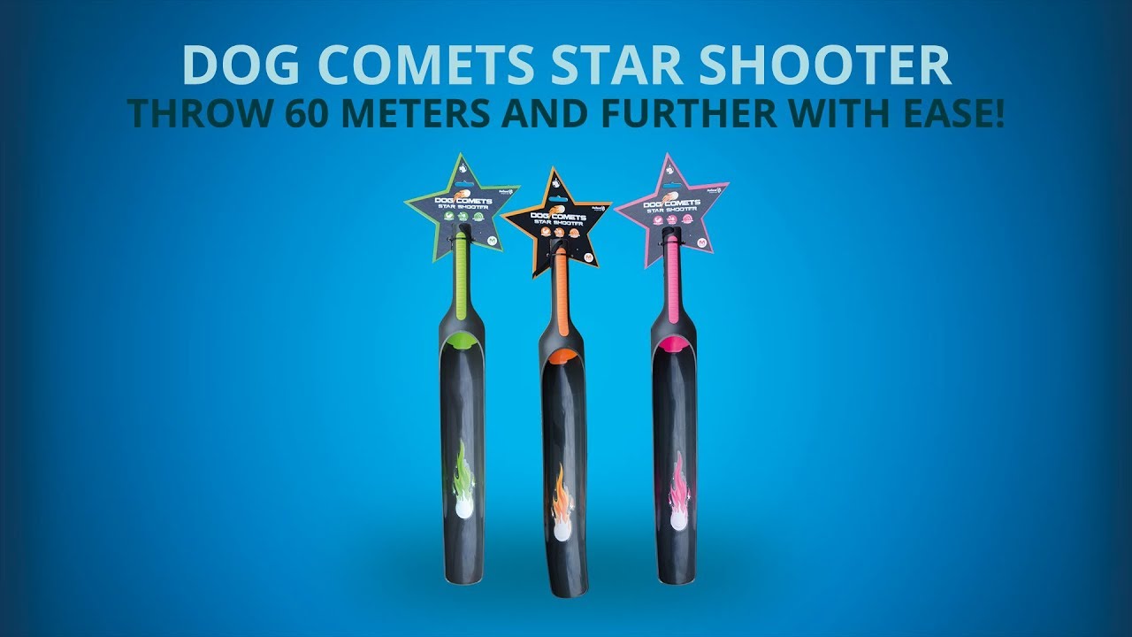 Dog Comets Star Launcher Pink