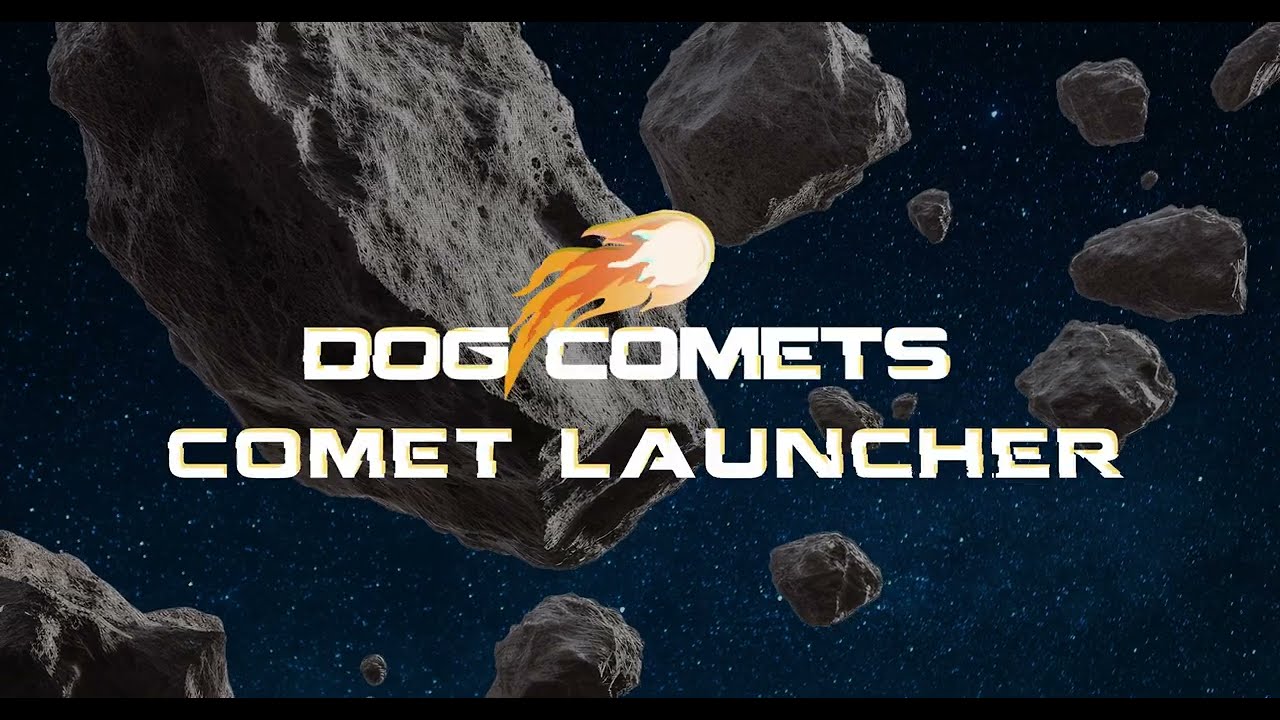 Dog Comets Star Launcher Green