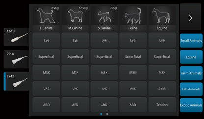 Sonoscape ProPet60 professzionális ultrahang készülék
