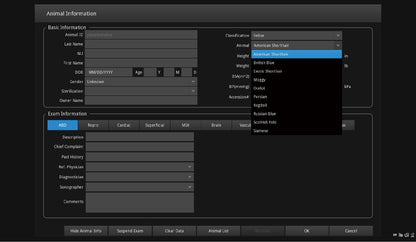 Sonoscape ProPet60 professzionális ultrahang készülék