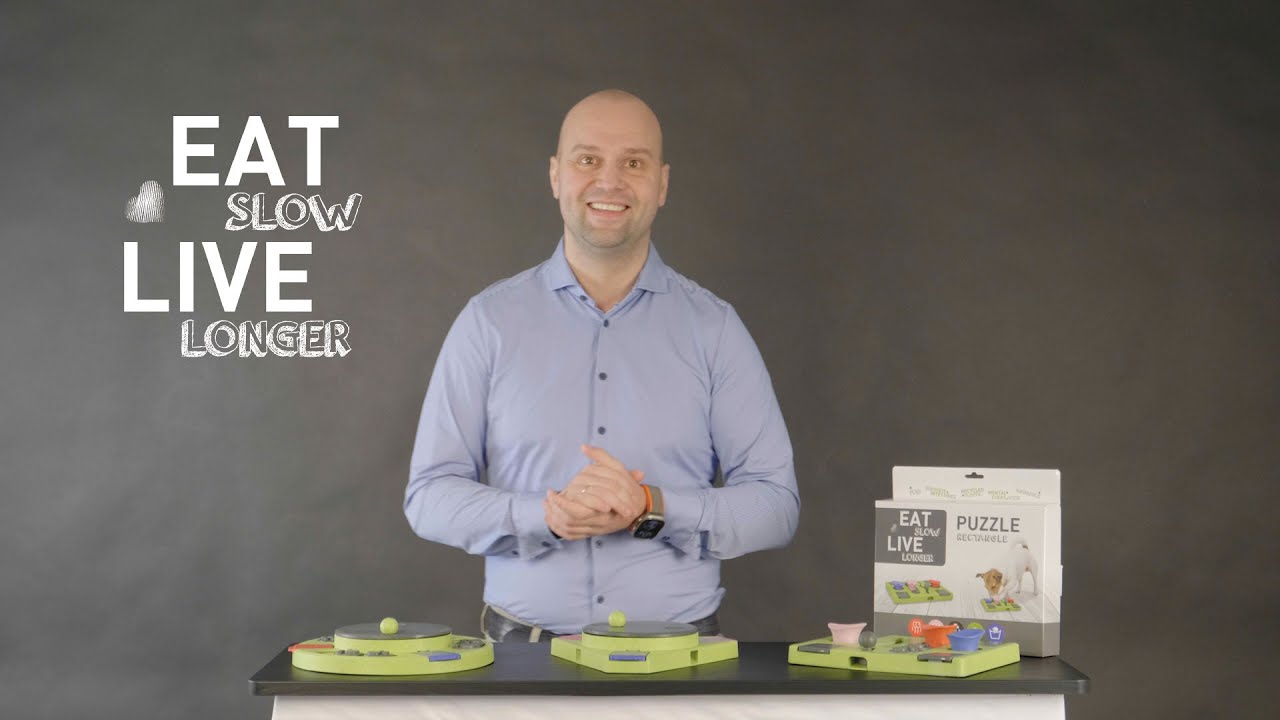 Eat Slow Live Longer Puzzle Triangle