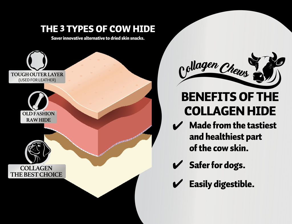 Luna's Choice Collagen Chews Stick Salmon M