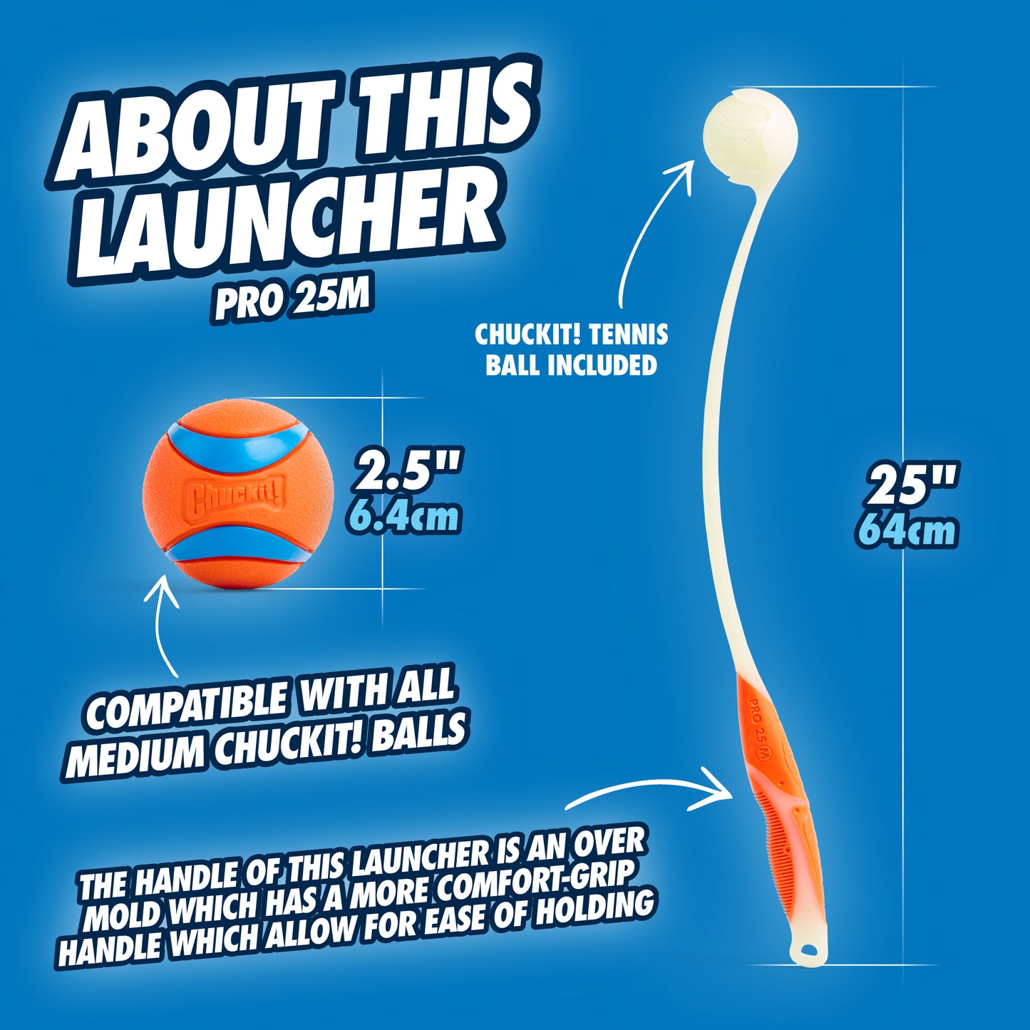 Chuckit! Pro Launcher M 63 cm