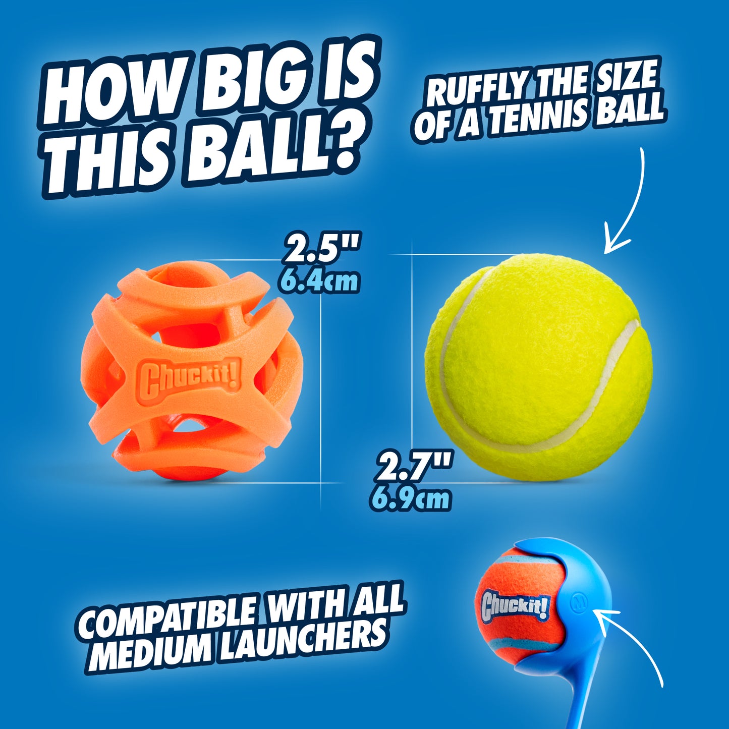 Chuckit! Air Fetch Ball S (2-pack)