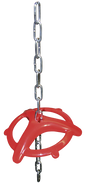 Anti-Bite ring with suspension chain