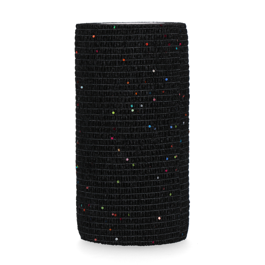 Excellent Animal Glitter Bandage Pro 10 cm - Black