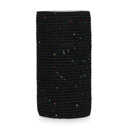 Excellent Animal Glitter Bandage Pro 10 cm - Black