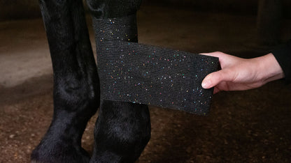 Excellent Animal Glitter Bandage Pro 10 cm - Black