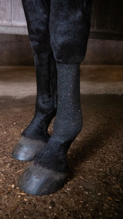 Excellent Animal Glitter Bandage Pro 10 cm - Black