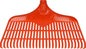 Rake for leaves, garden and lawn 40cm