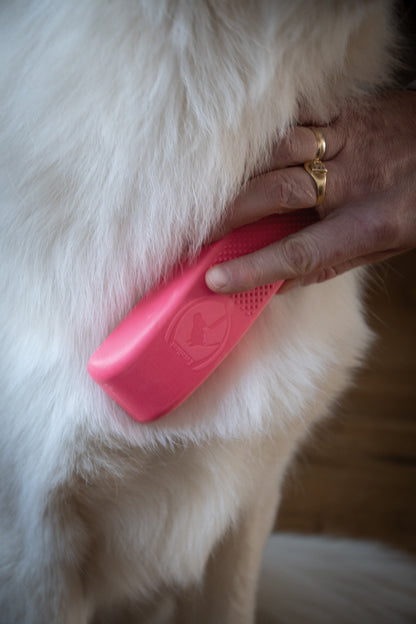 Excellent Pets Grooming Brush Medium Pink