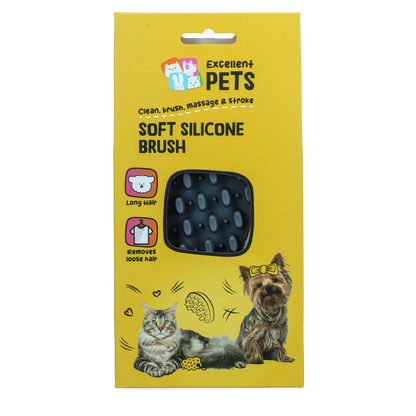 Excellent Pets Soft Silicone Brush Long Hair