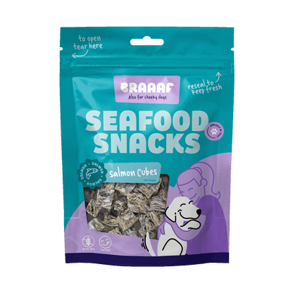 Braaaf Seafood Salmon Cubes