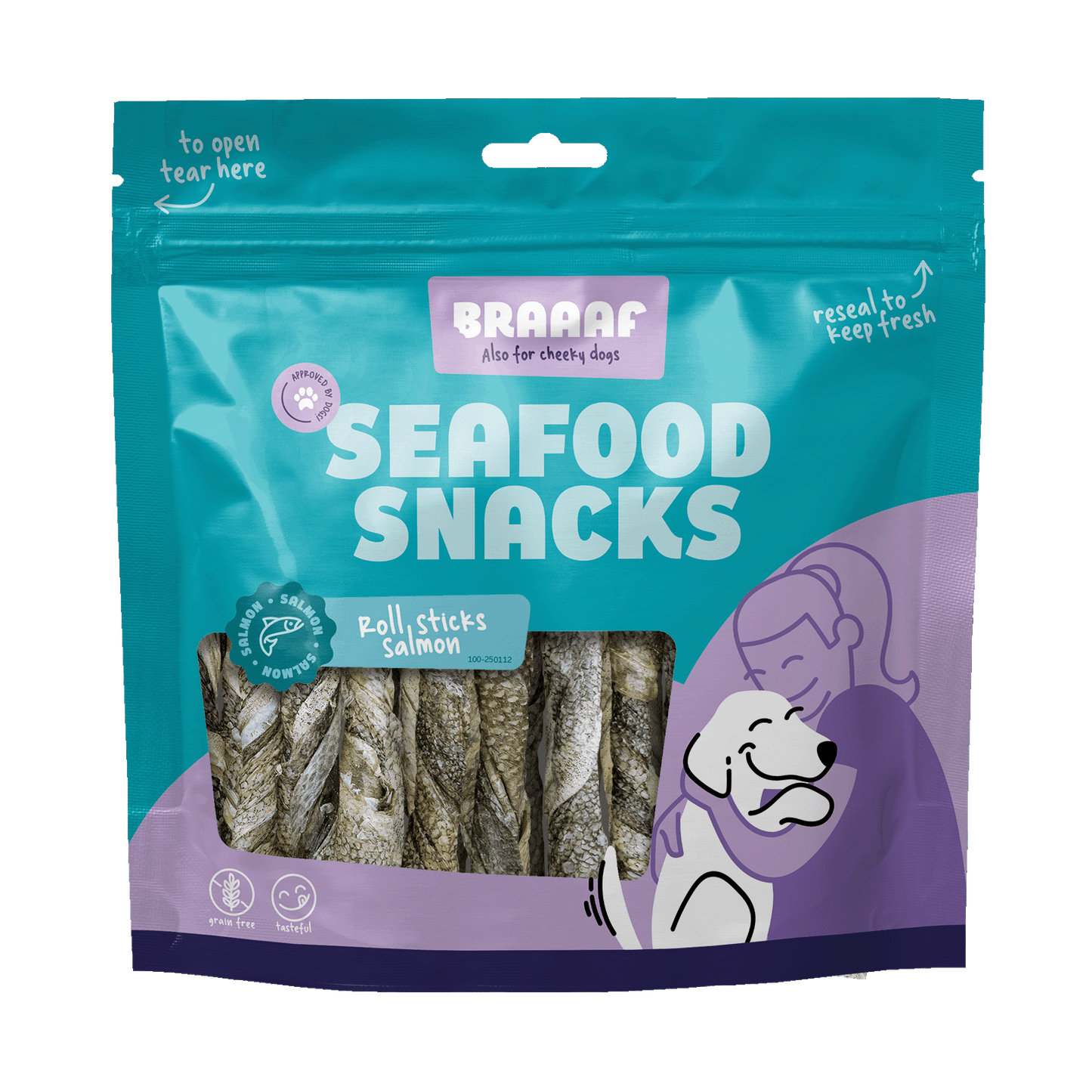 Braaaf Seafood Salmon Roll Sticks