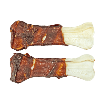 Braaaf Rawhide Pressed Bone Duck - 12.5 cm