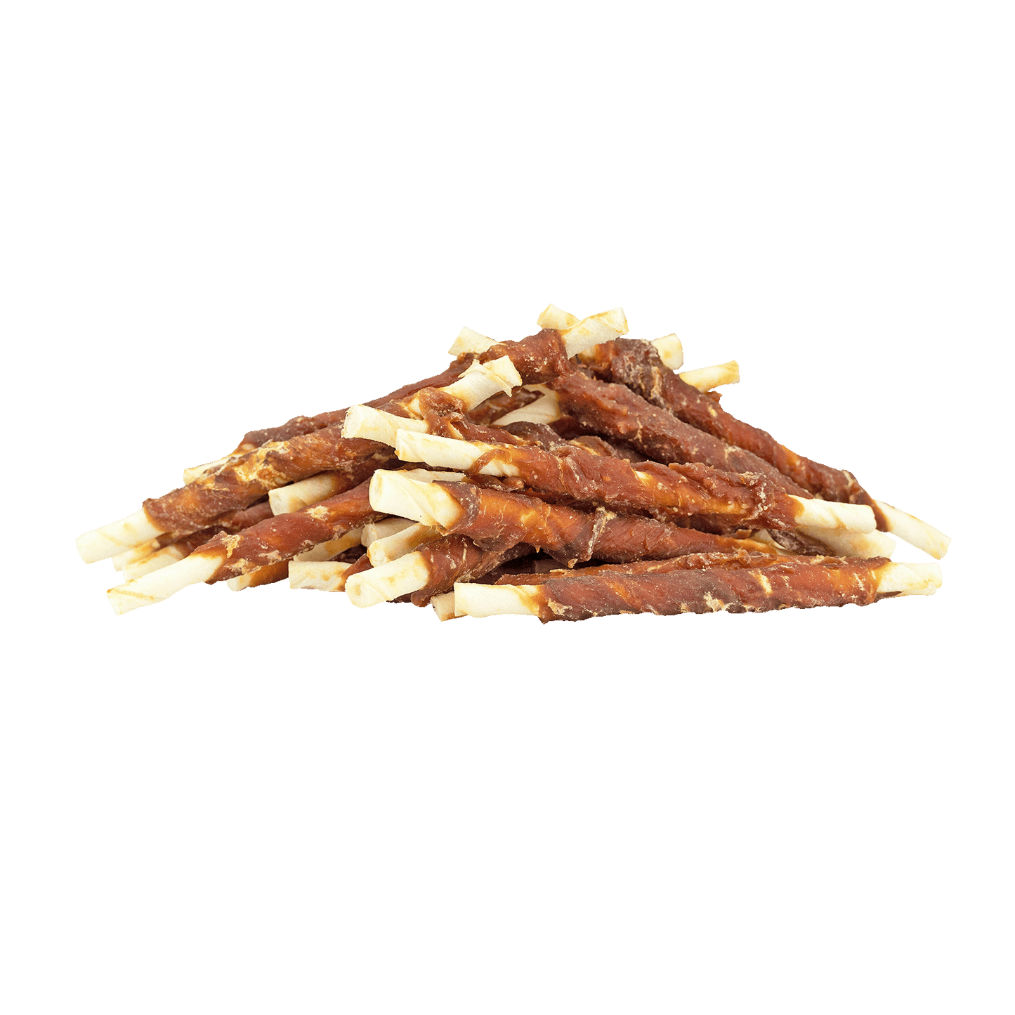 Braaaf Rawhide Roll Sticks Duck - 30 pcs