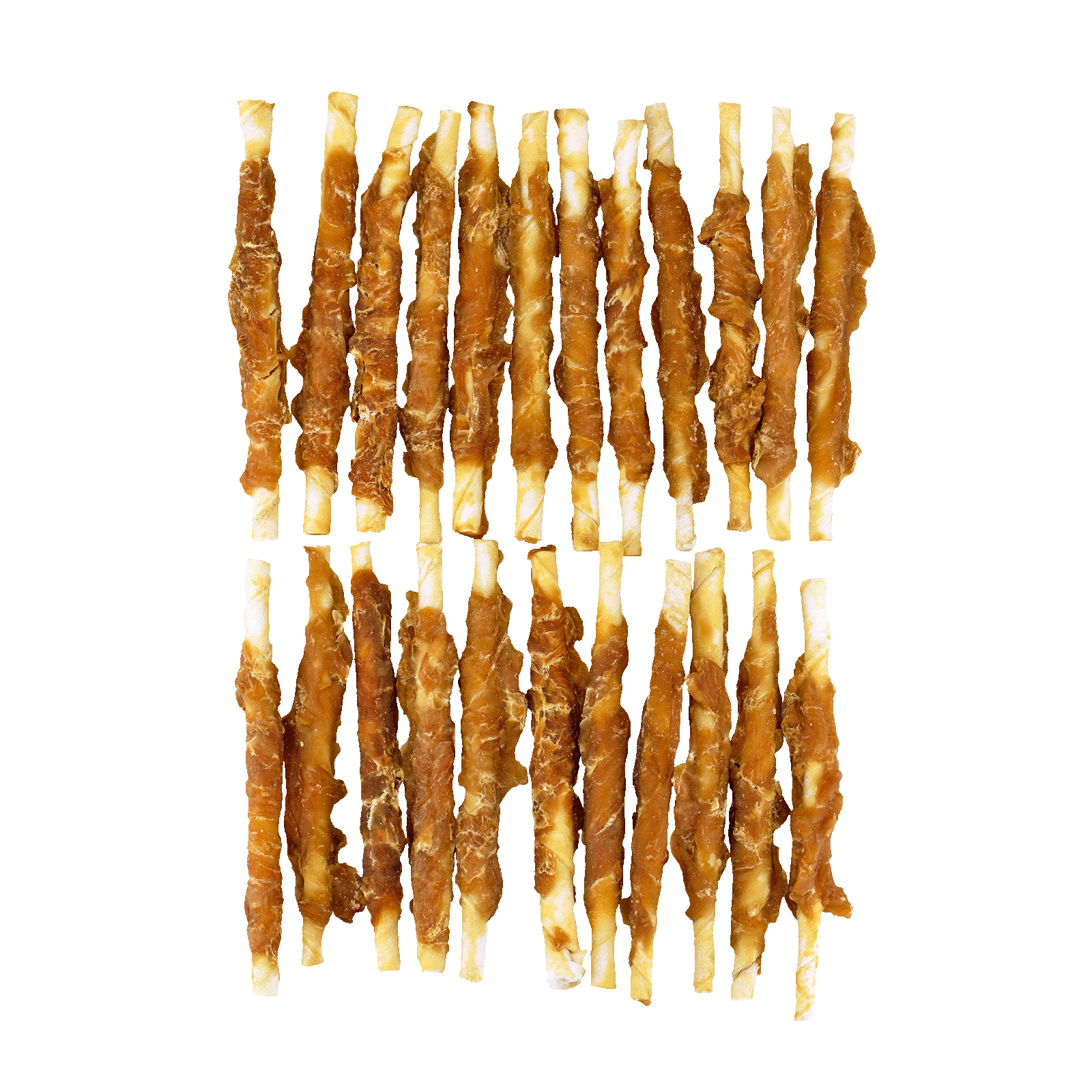 Braaaf Rawhide Roll Sticks Chicken - 30 pcs