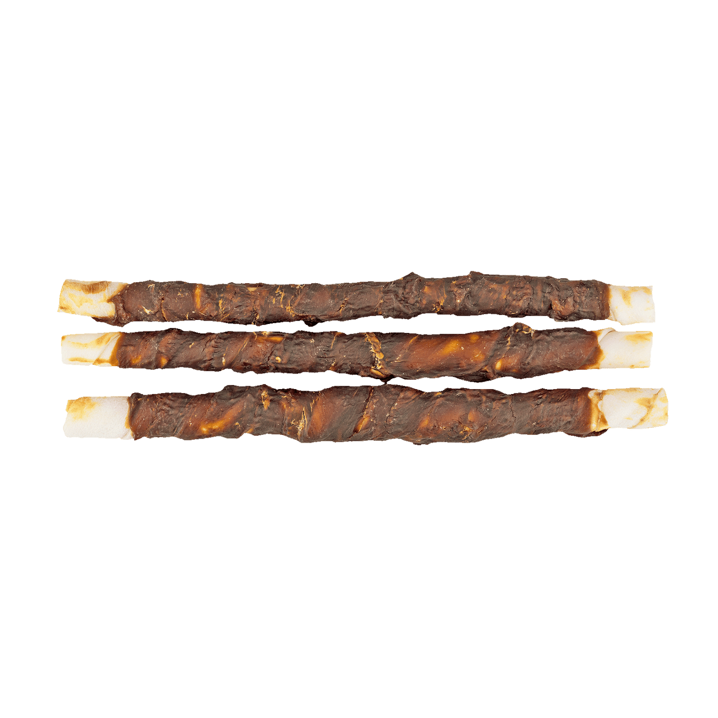 Braaaf Rawhide Twister Duck (3 pcs) - 25 cm