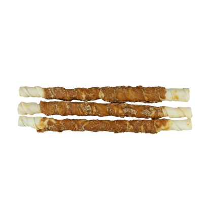 Braaaf Rawhide Twister Chicken (3 pcs) - 25 cm