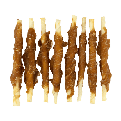 Braaaf Rawhide Roll Sticks Chicken - 8 pcs