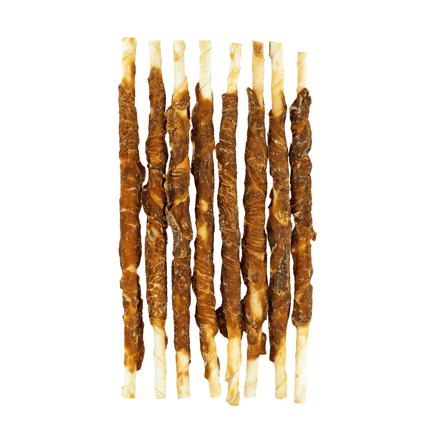 Braaaf Rawhide Twister Chicken (8 pcs) - 25 cm