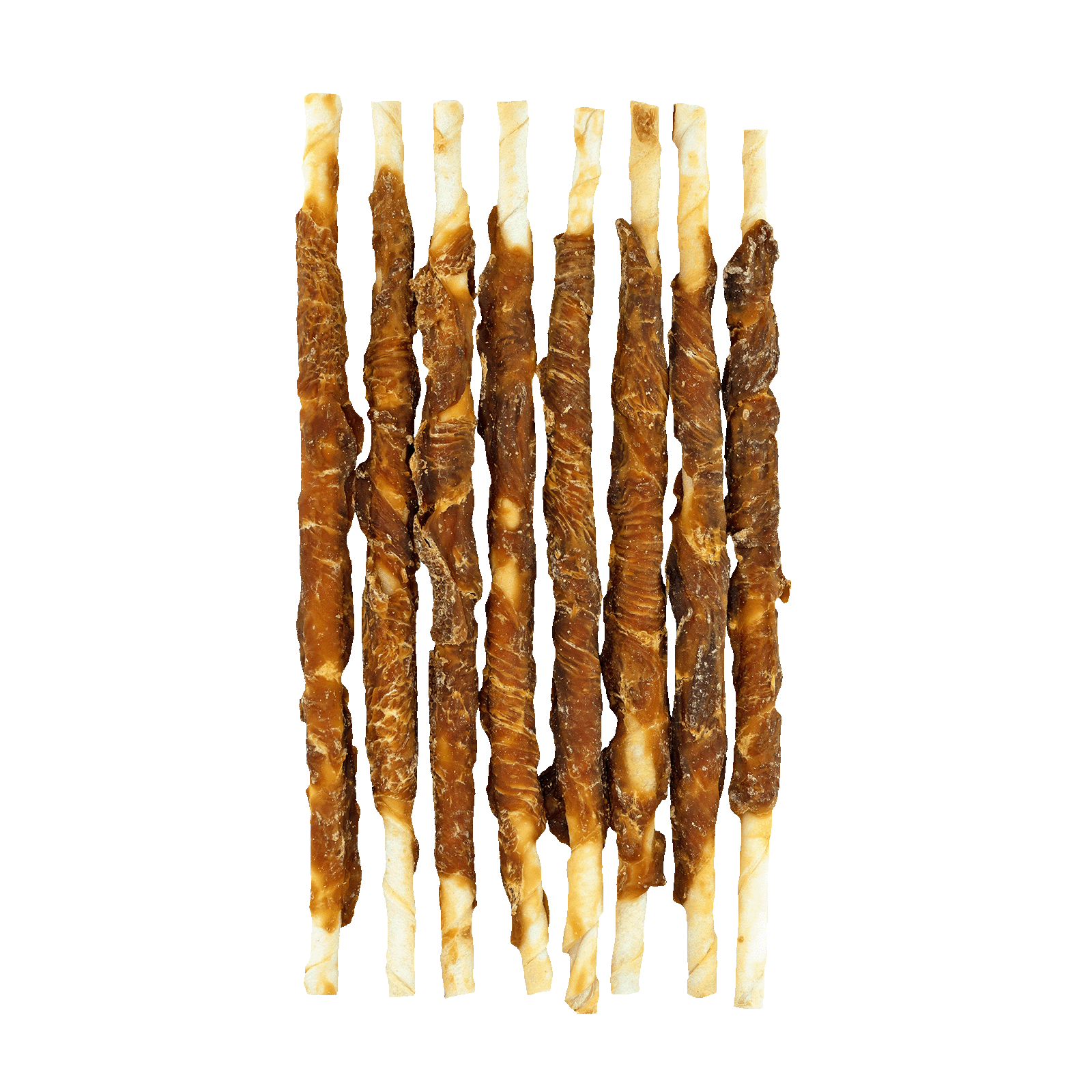 Braaaf Rawhide Twister Chicken (8 pcs) - 25 cm