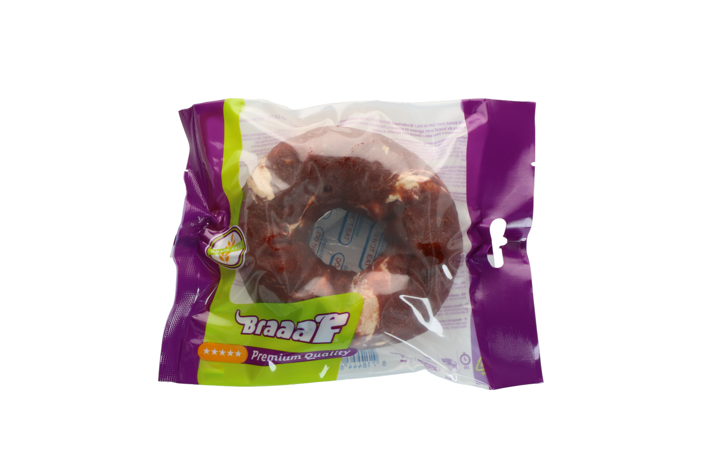 Braaaf Rawhide Donut Lamb & Fish
