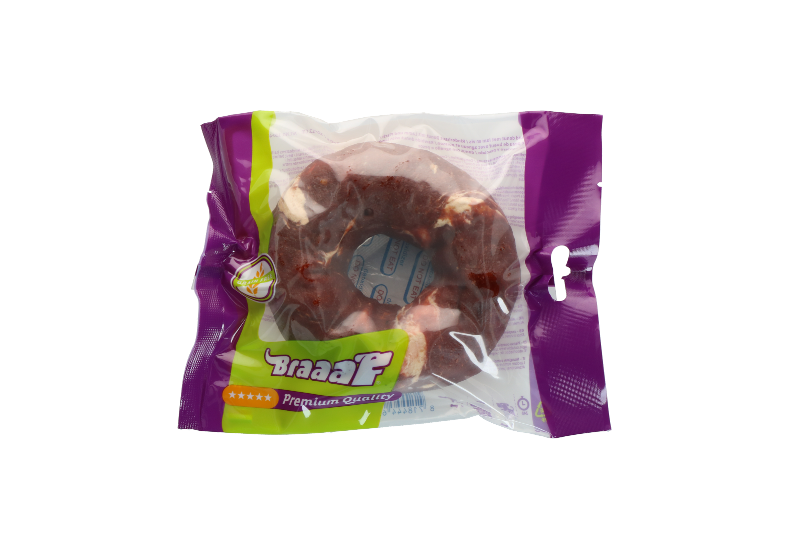 Braaaf Rawhide Donut Lamb & Fish