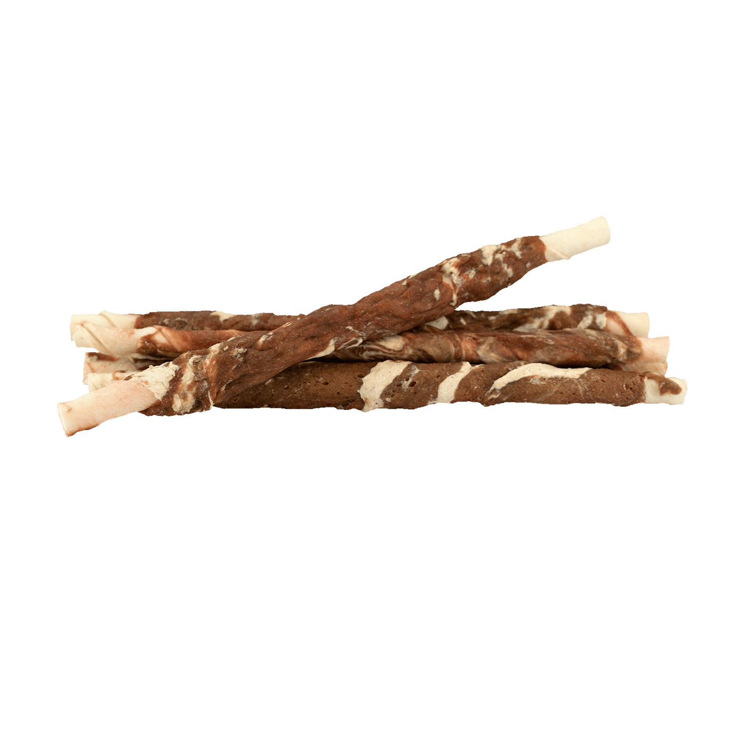 Braaaf Rawhide Twister Beef & Fish (6 pcs) - 21 cm