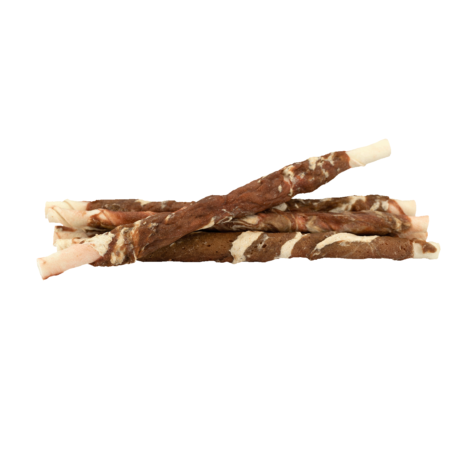 Braaaf Rawhide Twister Beef & Fish (6 pcs) - 21 cm