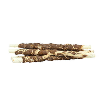 Braaaf Rawhide Twister Lamb & Fish (6 pcs) - 21 cm