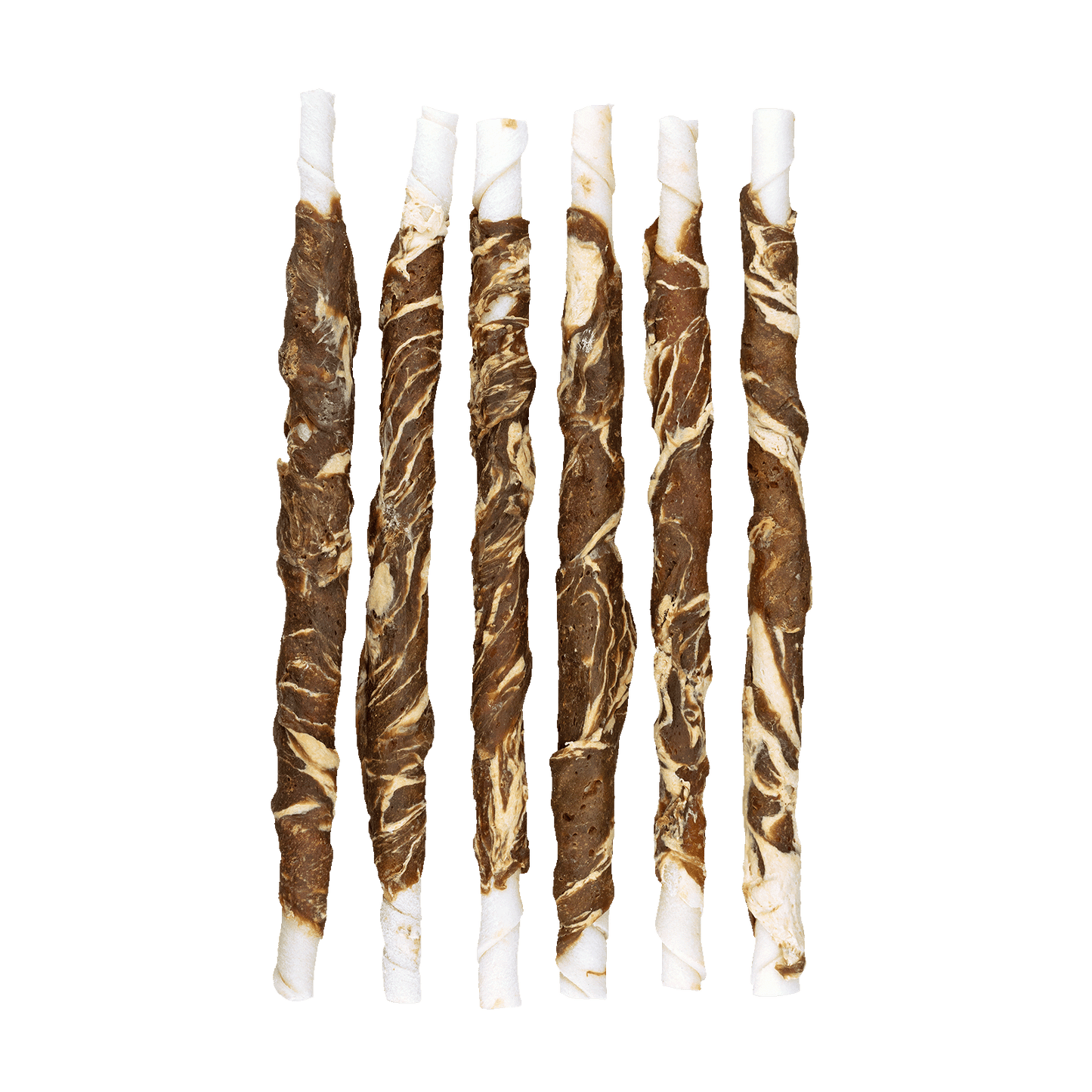 Braaaf Rawhide Twister Lamb & Fish (6 pcs) - 21 cm
