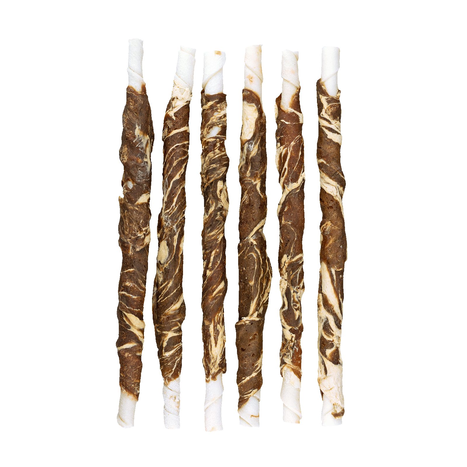 Braaaf Rawhide Twister Lamb & Fish (6 pcs) - 21 cm