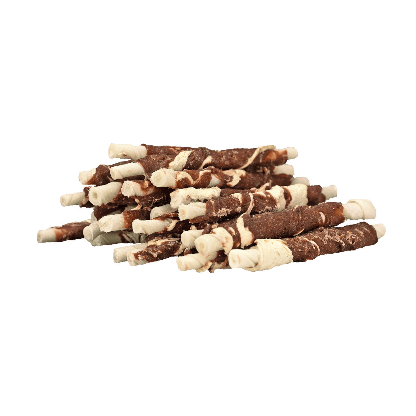 Braaaf Rawhide Roll Sticks Lamb & Fish - 25 pcs