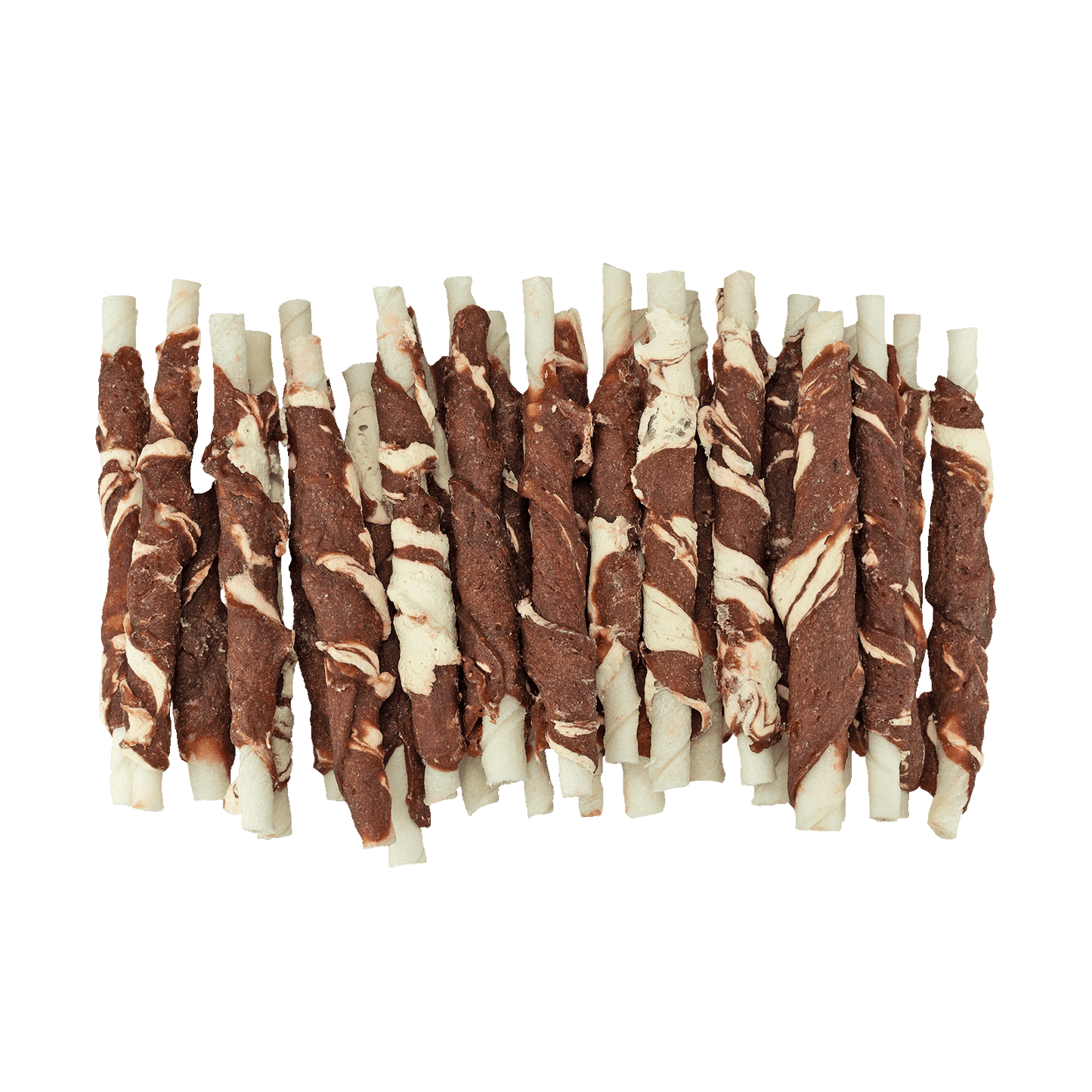 Braaaf Rawhide Roll Sticks Lamb & Fish - 25 pcs